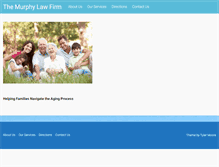 Tablet Screenshot of murphlaw.com